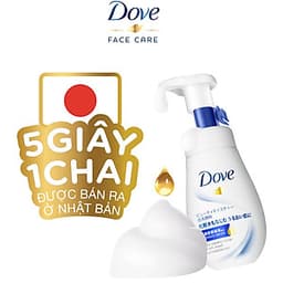 Sữa Rửa Mặt Dạng Bọt Dove Tinh Chất - Serum Cấp Ẩm & Cho Da Mềm Mượt 160Ml