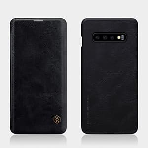 Bao da cho Samsung Galaxy S10, S10 plus, S10e- chính hãng nillkin Qin