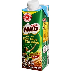 Sữa Lúa Mạch Ngũ Cốc Nestlé MILO Tee Bữa Sáng 200ml (24 x 200ml)