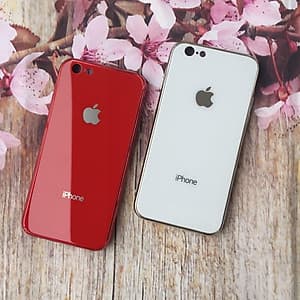Ốp lưng điện thoại dành cho Iphone 7, iphone 8 mặt lưng kính cao cấp, chống va đập, chống trầy xước.