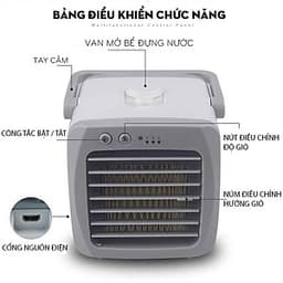 Quạt hơi nước - Quạt điều hòa mini 2312 - Hàng Chính Hãng