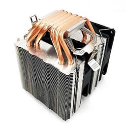 Quạt tản nhiệt CPU máy tính Led 6 ống đồng Coolmoon MX6 - hàng nhập khẩu