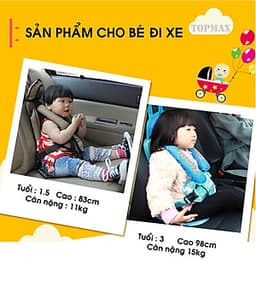 Ghé ngồi phụ  an toàn cho bé trên xe hơi, xe ô tô