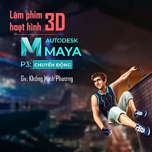 Làm phim hoạt hình 3D với Autodesk Maya - Phần 3 chuyển động
