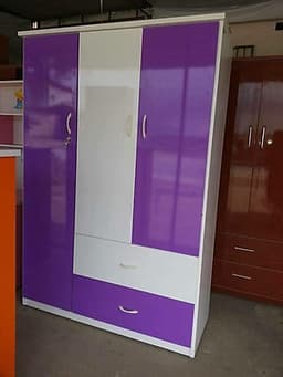 Tủ nhựa đài loan 3 cánh 2 ngăn kéo cao cấp V320