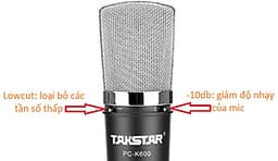 Micro Thu Âm Condenser Takstar PC-K600 (Suite)
 - Hàng Chính Hãng