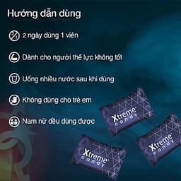 Kẹo Sâm (Mỹ) Ultimate Xtreme Flavor Kéo dài thời gian quan hệ cho Nam Giới 1 viên 