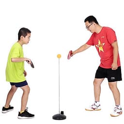 Bộ đánh bóng bàn tập phản xạ - bóng bàn trong nhà