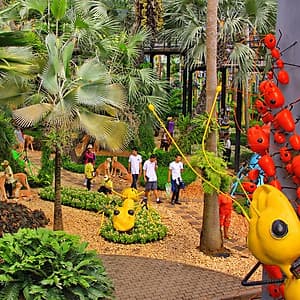 Vé Cổng Tham Quan Vườn Nhiệt Đới Nong Nooch Ở Pattaya, Thái Lan