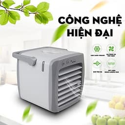 Quạt hơi nước - Quạt điều hòa mini 2312 - Hàng Chính Hãng
