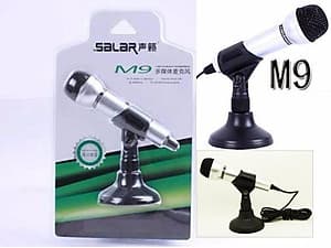 Microphone M9 - Chân Đế Có Dây (Kết Nối Chân 3.5mm)