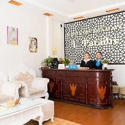 Masssage Body Đá Nóng + Xông Hơi + Chăm Sóc Da Mặt 90 Phút Tại L'Paradis Spa