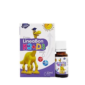 Vitamin hỗ trợ chống còi xương, tăng chiều cao cho trẻ sơ sinh và trẻ nhỏ LineaBon K2 + D3 