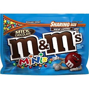 Socola kẹo M&M's mm túi 300g Sharing size hàng Mỹ