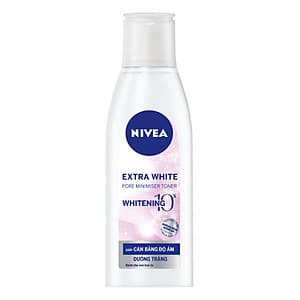 Nước Hoa Hồng NIVEA Extra White Dưỡng Trắng Da & Se Khít Lỗ Chân Lông (200ml) - 86720