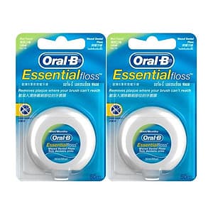 Combo 2 Chỉ Nha Khoa Oral-B Essential Mint (Hộp 50m) 