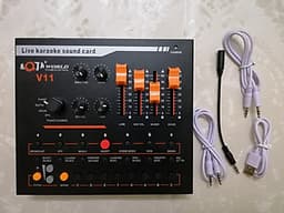 Sound card thu âm hát live stream AQTA V11 