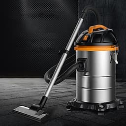 Máy hút bụi gia đình công suất lớn 1200W có chức năng hút ướt và khô, độ ồn 80dB, thể tích thùng máy 15L