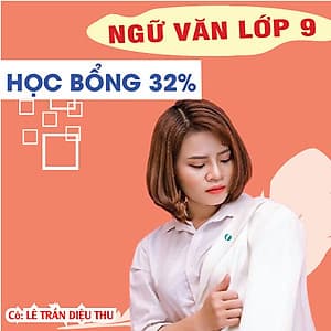Khóa học NGỮ VĂN 9 cô Diệu Thu - 03 tháng
