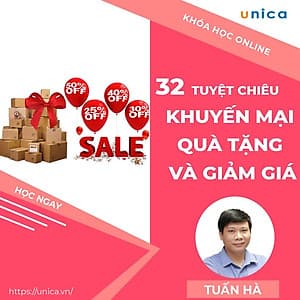  Khóa học MARKETING - 32 Tuyệt chiêu khuyến mại, quà tặng 