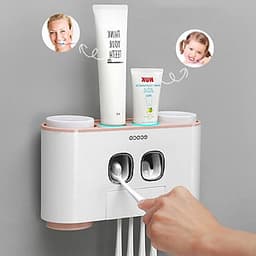 Bộ Nhả Kem Đánh Răng Tự Động 4 Cốc Ecoco E1802