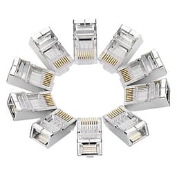 Hộp 10 Cái Đầu Bấm Mạng Ugreen RJ45 CAT6 20333 - Hàng Chính Hãng