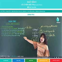 Khóa học NGỮ VĂN 9 cô Diệu Thu - 03 tháng