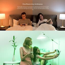 Bóng đèn LED thông minh Xiaomi Yeelight 1S Phiên bản màu YLDP13YL 8.5W RGB Light để bàn Đèn bàn để bàn Hỗ trợ đèn điều khiển APP