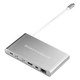 Cổng Chuyển HyperDrive Ultimate USB-C Hub For MacBook, PC, USB-C Devices - Hàng Chính Hãng