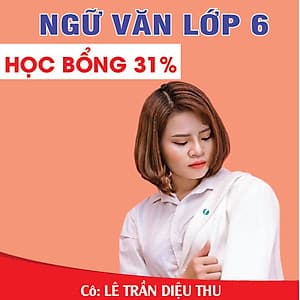 Khóa học NGỮ VĂN LỚP 6 cô Diệu Thu - 09 tháng