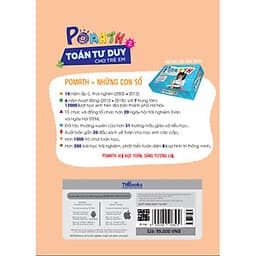 POMath - Toán Tư Duy Cho Trẻ Em 4-6 Tuổi (Tập 2)