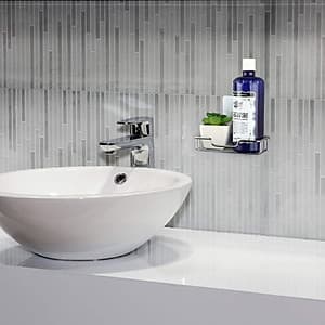 Kệ Xà Phòng Inox Dán Tường Có Kèm Móc Dán Tường - Khay Inox Đựng Xà Phòng Dán Tường Gạch Men Tiện Lợi Không Cần Khoan Tường