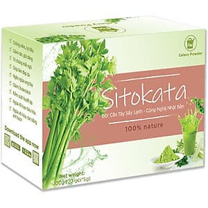 Bột Cần Tây Sitokata Nhật Bản [Tặng Kèm Bình Nước Detox và Cẩm Nang Giảm Cân 7 Ngày]