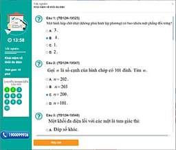 Khóa học HÌNH HỌC 12 - CƠ BẢN + NÂNG CAO thầy Nguyễn Chiến - 09 tháng