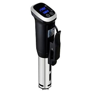 Máy nấu chậm sous vide IPX7 công nghệ chống thấm với màn hình LED và ổ cắm chuẩn châu Âu