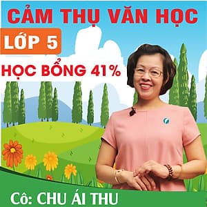 Khóa học CẢM THỤ VĂN HỌC LỚP 5 cô Chu Ái Thu - 06 tháng
