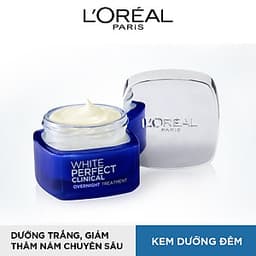 Bộ Kem Dưỡng Da Ngày Và Đêm L'Oreal Paris White Perfect Clinical 50ml