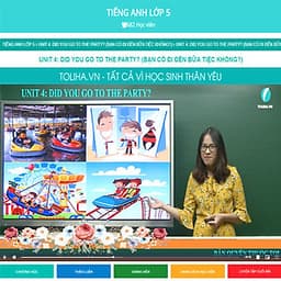 Khóa học TIẾNG ANH LỚP 5 cô Ngọc Anh - 03 tháng