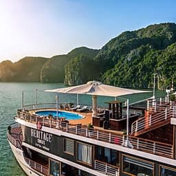 Trải Nghiệm Kỳ Nghỉ Tuyệt Vời Với Tour Du Lịch 2 Ngày 1 Đêm Trên Du Thuyền Heritage Cruises 5 Sao Đẳng Cấp Thăm Vịnh Hạ Long (Chèo Thuyền Kayak, Thăm Vịnh Hạ Long)