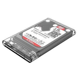 Hộp Đựng Ổ Cứng Di Động HDD Box 2.5 ORICO 2139C3-G2 USB3.1 Gen2 Type-C/2.5 Nhựa Trong Suốt - Hàng Chính Hãng