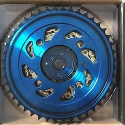 Nhông sên dĩa , Honda Winner 42T  Hàng Thái nhập, NSD Winner 150, Winner X, màu VÀNG cực đẹp kết hợp với mẫu xéo lửalửa, nhông nhỏ có hoa văn siêu đẹp