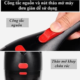 Máy hút bụi cầm tay CÓ DÂY cho xe hơi, oto, tẩu nguồn 12v