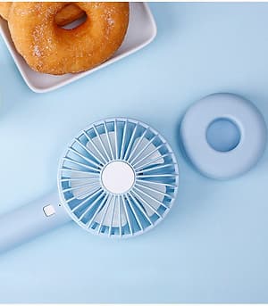 Quạt Mini Tích Điện T9- Phiên Bản Cao Cấp (Giao Mầu Ngẫu Nhiên)