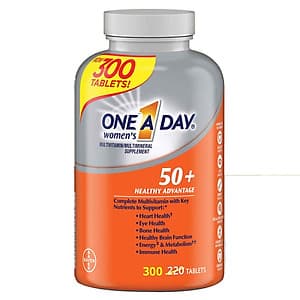 Thực phẩm bổ sung Vitamin của Mỹ - ONE A DAY WOMEN 50+ Healthy Advantage 300 viên