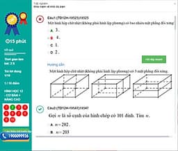 Khóa học HÌNH HỌC 12 - CƠ BẢN + NÂNG CAO thầy Nguyễn Chiến - 09 tháng