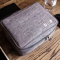 Túi Đựng Dây Cáp Sạc Và Linh Kiện (Màu Ngẫu Nhiên)