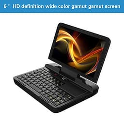 Máy tính bảng tablet windows Mini PC Aturos GPD Micro (Chip 4 nhân, DDR 4 8G, SSD M2 128G) - Black - Hàng chính hãng