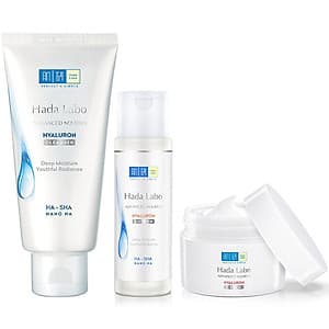 Bộ sản phẩm dưỡng ẩm sâu da trong mướt Hada Labo Advanced Nourish Trial Set
