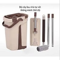 BỘ CÂY LAU NHÀ TỰ VẮT THẾ HỆ MỚI PHIÊN BẢN MINI CÓ KÈM 2 BÔNG LAU ( GIAO MẦU NGẪU NHIÊN)