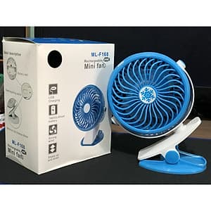 Quạt kẹp xe đẩy HN F168 - MÀU NGÃU NHIÊN